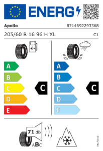 EU-Label Apollo Alnac 4G Winter