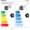 Étiquette UE 4230000 pour Pirelli Scorpion Winter 255/50 R19 103T Pirelli Scorpion Winter 255/50 R19 103T - Image 2
