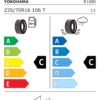 Étiquette UE R1680 pour Yokohama V905 W.Drive 235/70 R16 106T Yokohama V905 W.Drive 235/70 R16 106T - Image 2