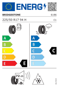 EU-Label Bridgestone Blizzak LM-32