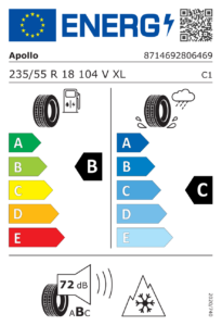 EU-Label Apollo Alnac 4G All Season