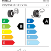 Étiquette UE 4614600 pour Pirelli Scorpion Winter 3 255/55 R19 111V XL Pirelli Scorpion Winter 3 255/55 R19 111V XL - Image 2