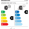 Étiquette UE 17709 pour Bridgestone Blizzak LM005 235/60 R18 107V XL Bridgestone Blizzak LM005 235/60 R18 107V XL - Image 2