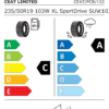 Étiquette UE 106708 pour Ceat Sportdrive SUV 235/50 R19 103W XL Ceat Sportdrive SUV 235/50 R19 103W XL - Image 2