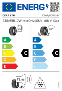 EU-Label Ceat Winterdrive SUV